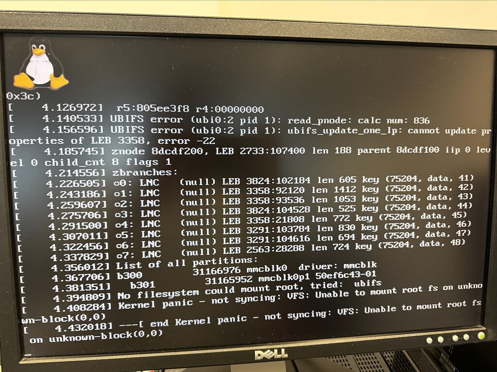 Kernel panic with VF61 Modules Running BSP 2.7.2 - Technical