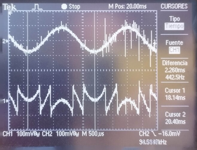 osciloscope capture
